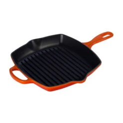 Le Creuset Signature Square Skillet Grill -Gourmet Grills RS4869 LS2021 262 lpr
