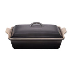 Le Creuset Heritage Covered Rectangular Casserole Dish 4 Qt. -Gourmet Grills RS6661 PG07053A 337F lpr