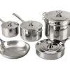 Le Creuset 10-Piece Stainless Steel Set -Gourmet Grills SSP14110.1516380197