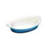 Lodge 8 X 11.75 Inch Stoneware Baking Dish, Blue -Gourmet Grills STW11OV33 L