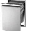Twin Eagles 18" Double Tall Trash Drawer (Trash Cans Included) -Gourmet Grills TETD182T B