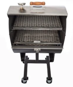 Tailgater Charcoal Grill -Gourmet Grills Tailgater Open 856x1024 1