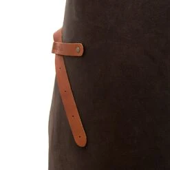 Xapron Utah Leather Apron -Gourmet Grills Utah Choco Zoom