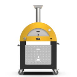 Alfa Moderno 2 Pizze 20 Alfa Moderno 2 Pizze -Gourmet Grills alfa moderno 2 pizze fire yellow with base