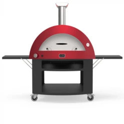 Alfa Moderno 5 Pizze 18 Alfa Moderno 5 Pizze -Gourmet Grills alfa moderno 5 pizze red with base