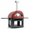 Alfa Moderno Allegro (Wood Only) 1 Alfa Moderno Allegro (Wood Only) -Gourmet Grills allegro red color pizza oven with base