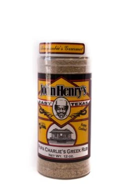 John Henry's: Papa Charlies Greek Rub