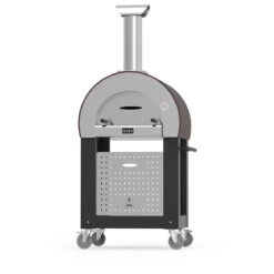 Alfa 5 Minuti (Wood Only) -Gourmet Grills base 5minuti alfaforni wood fired pizza oven black 1