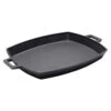 Bayou Classic Cast Iron Shallow Pan (Bacon Pan) -Gourmet Grills bayou classic grill griddles pans roasters 7471 64 1000