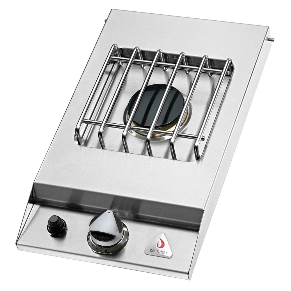 Delta Heat Single Side Burner, Drop In (NG) 3 Delta Heat Single Side Burner, Drop In (NG)