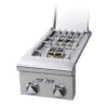 Delta Heat Double Side Burner, (NG) -Gourmet Grills dhsb2 b