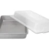 USA PAN Rectangular Cake Pan & Lid Set -Gourmet Grills f07e5ca5ed9e3ce568fee4fff38c