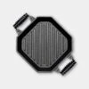 Finex Cast Iron Dual Handle Grill Pan – 12" -Gourmet Grills gallery grillpan 12 top