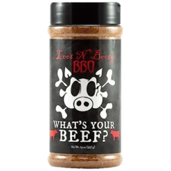 Loot N' Booty BBQ What's Your Beef Rub – 14 OZ