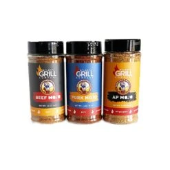 Atlanta Grill Company/ Man Cave Meals: 3-Rub Set