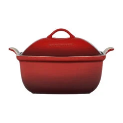 Le Creuset Heritage Deep Covered Rectangular Baker 10 Le Creuset Heritage Deep Covered Rectangular Baker -Gourmet Grills pg0715 3067 2