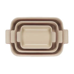 Le Creuset Heritage 3-Piece Rectangular Baking Dish Set 16 Le Creuset Heritage 3-Piece Rectangular Baking Dish Set -Gourmet Grills pg7942 0367 3
