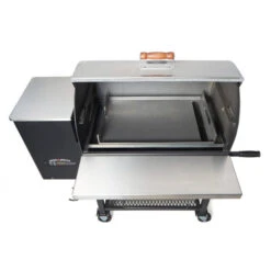 Stainless Steel Maverick 1250 Wood Pellet Grill -Gourmet Grills pitts mgs 850 4 600x600 1