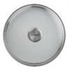 Le Creuset Glass Lid With Stainless Steel Knob 1 Le Creuset Glass Lid With Stainless Steel Knob -Gourmet Grills rs3597 gl5000 20 overhead hpr