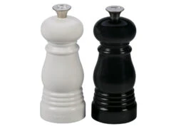 Le Creuset Salt And Pepper Mill 2-Piece Set 11 Le Creuset Salt And Pepper Mill 2-Piece Set -Gourmet Grills rs5606 mg510 bw