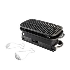 Lodge Sportsmanâs Pro Cast Iron Grillâ˘